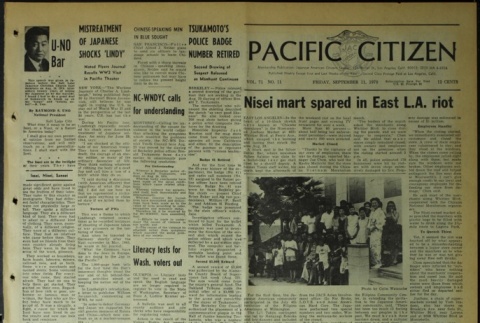 Pacific Citizen, Vol. 71, No. 11 (September 11, 1970) (ddr-pc-42-36)