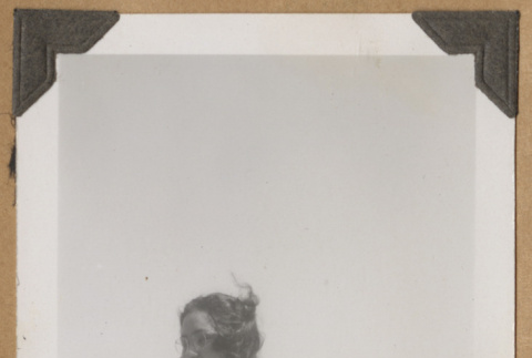 Woman on a cliff side (ddr-densho-542-88)