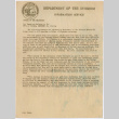 Press release announcing the lifting of the exclusion order (ddr-densho-539-51)
