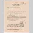 Memorandum from W. L. Ramsey to Ai Chih Tsai (ddr-densho-446-183)