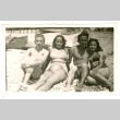 Bill and Jany Lore with Friends at Beach (ddr-densho-368-719)