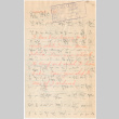 Letter sent to T.K. Pharmacy from Heart Mountain concentration camp (ddr-densho-319-349)