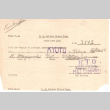 U.S. Railway Ticket for Sixth Army Area (ddr-densho-563-46)