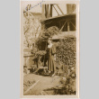 Woman in garden (ddr-densho-426-1586)