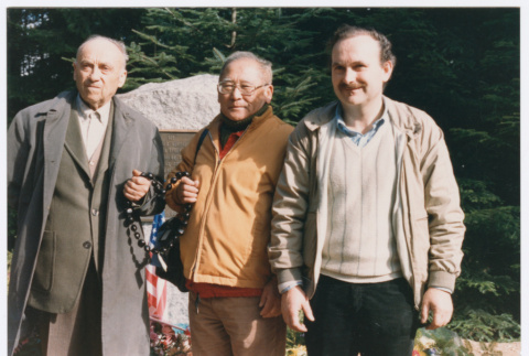 Mr. Poirot, Matsumoto Fay, and Francois Poirot (ddr-densho-1007-276)