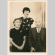 Family portrait of Tokio Ota, Machi Yatsugi Ota and Chikako Marjorie Ota (ddr-densho-474-122)