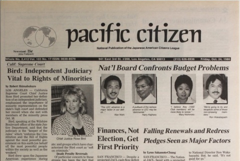 Pacific Citizen, Vol. 103, No. 17 (October 24, 1986) (ddr-pc-58-42)