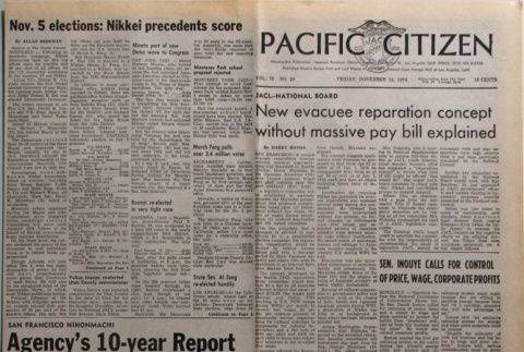 Pacific Citizen, Vol. 79, No. 20 (November 15, 1974) (ddr-pc-46-45)