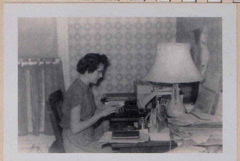 Betty typing (ddr-densho-462-264)