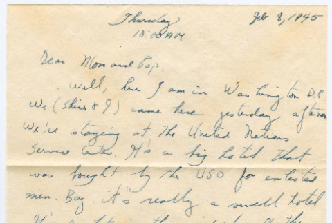 Letter from Tadashi Ishida to Mr. & Mrs. Y Ishida (ddr-densho-535-127)