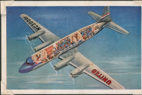 United Airlines postcard (ddr-densho-321-1016)