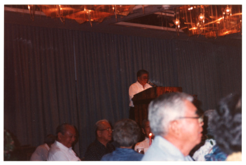 Speaker at podium (ddr-densho-368-367)