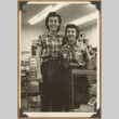 Two women in plaid outfits (ddr-densho-542-118)