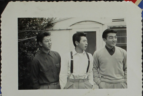 Three young men (ddr-densho-321-1325)