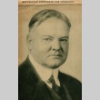 Newspaper clipping regarding Herbert Hoover (ddr-njpa-1-610)