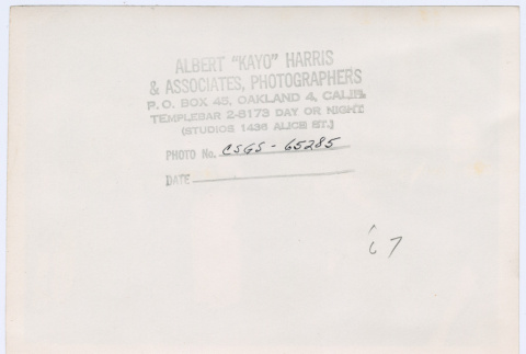 Verso of photograph (ddr-densho-433-281-mezzanine-117829c65e)