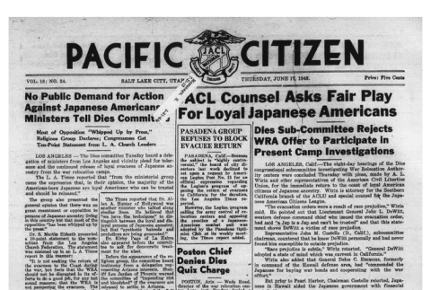 The Pacific Citizen, Vol. 16 No. 24 (June 17, 1943) (ddr-pc-15-24)