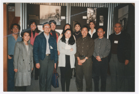 Becky Fukuda and Tom Ikeda in Group photo (ddr-densho-506-3)