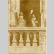 Ante Pavelic and another man saluting from a balcony (ddr-njpa-1-1349)