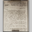 V-mail letter from John Morozumi to Sue Ogata Kato, June 13, 1944 (ddr-csujad-49-148)