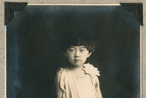 Portrait of Ruth Aiko Fukuhara as young girl (ddr-densho-383-37)