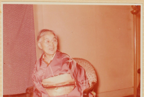 Woman in kimono (ddr-densho-522-84)