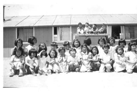 Group of children in camp (ddr-densho-157-94)