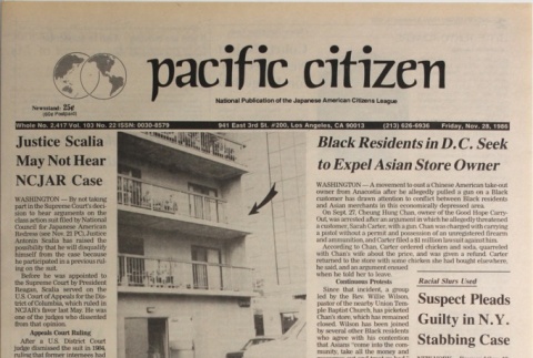 Pacific Citizen, Vol. 103, No. 22 (November 28, 1986) (ddr-pc-58-47)