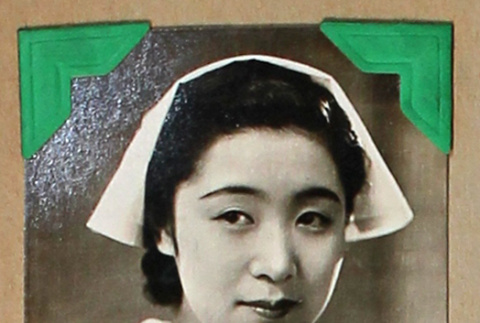 Portrait of a nurse (ddr-densho-404-419)