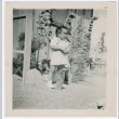 baby in garden (ddr-densho-378-1127)