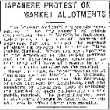 Japanese Protest on Market Allotments (November 9, 1915) (ddr-densho-56-274)