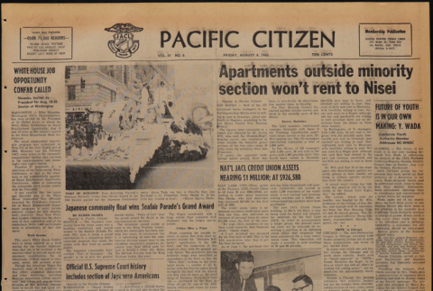Pacific Citizen, Vol. 61, No. 6 (August 6, 1965) (ddr-pc-37-32)