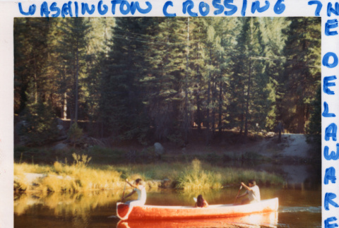 Campers in a canoe (ddr-densho-336-275)