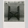 Wood chair with canvas back and seat (ddr-densho-426-917)