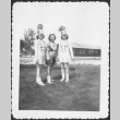 Three majorettes (ddr-densho-434-404)