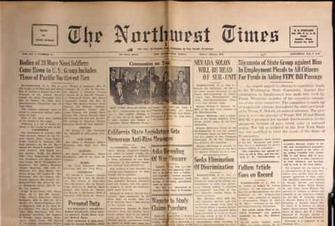 The Northwest Times Vol. 3 No. 11 (February 5, 1949) (ddr-densho-229-178)
