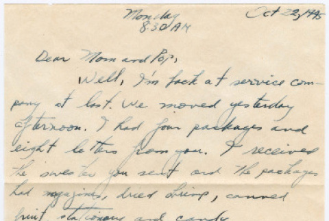 Letter from Tadashi Ishida to Mr. & Mrs. Y Ishida (ddr-densho-535-277)