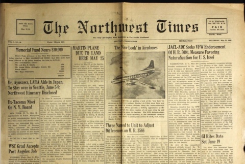 The Northwest Times Vol. 2 No. 44 (May 22, 1948) (ddr-densho-229-112)