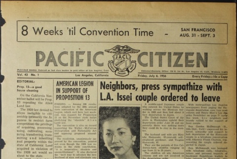 Pacific Citizen, Vol. 43, No. 1 (July 6, 1956) (ddr-pc-28-27)
