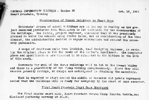 Heart Mountain General Information Bulletin Series 25 (October 13, 1942) (ddr-densho-97-95)