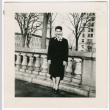 Woman on a bridge (ddr-densho-433-816)