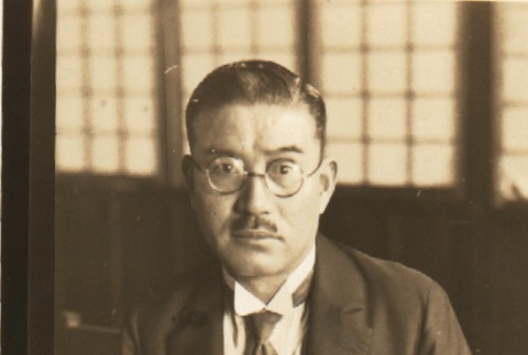 Man seated in a chair (ddr-njpa-4-2089)