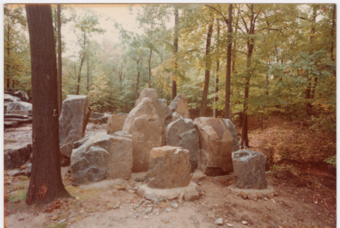Rock feature under construction (ddr-densho-377-2574)