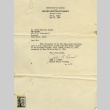Letter granting permission to visit Minidoka concentration camp (ddr-densho-203-30)