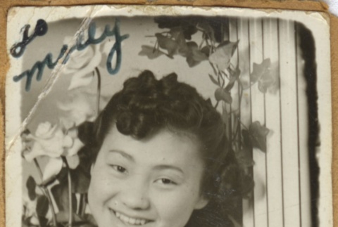 Portrait of Lillian Sadae Nishioka (ddr-janm-1-130)