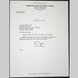 Letter to Masaru Nambu from William Yoshino (ddr-chijacl-1-544)