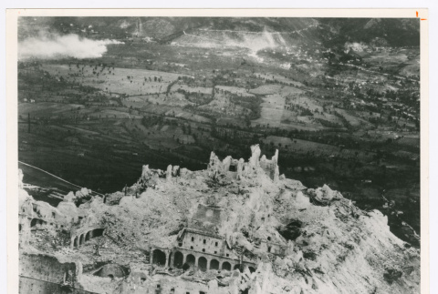 Destroyed Abbey of Monte Cassino (ddr-densho-1007-155)