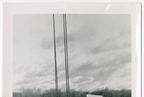 Kaneji Domoto next to boulder about to be moved (ddr-densho-377-2219)