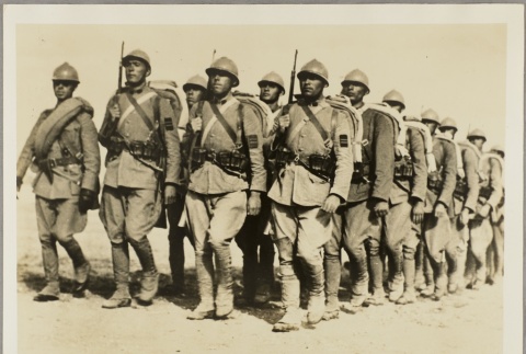 Turkish soldiers marching (ddr-njpa-13-1104)