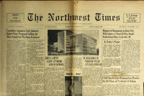 The Northwest Times Vol. 4 No. 80 (October 7, 1950) (ddr-densho-229-248)